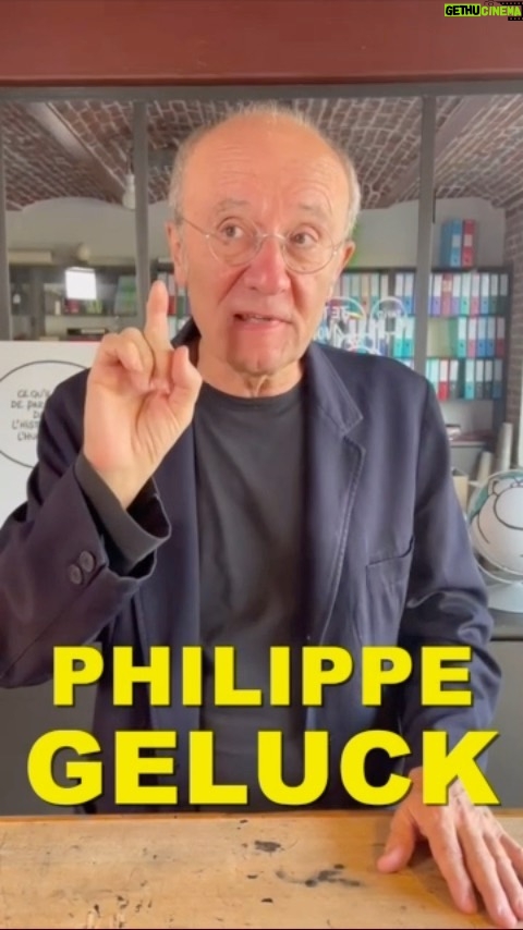 Philippe Geluck Instagram - Un énorme merci à Philippe Geluck pour ses bons vœux… ça en fait des anniversaires !!! @lechatdegeluck Et puis, nous aussi, nous souhaitons un bon 40ème anniversaire au Chat ! la Bourse, Bruxelles