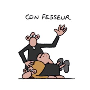Philippe Geluck Instagram - Dans la série « Je connais un con »...
Si un dessin vous fait penser à quelqu’un, n’hésitez pas à lui envoyer.