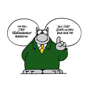 Philippe Geluck Instagram - Il paraît qu’on est tous le ... de quelqu’un ?