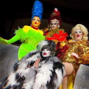 Pixie Polite Instagram - Shantay you ALL sleigh 🛷 
•
Fab first night of Christmas tour with this bunch of camp cows and @muthatucka @prinxchiyo @klubkids_uk ! 🎄 
•
Tomorrow we’re in Edinburgh, and I can’t WAIT! Tickets are still available - link in bio! 🎟️ 
•

 #drag #dragqueen #dragqueens #dragqueensofinstagram #draguk #christmas #dragtour #dragrace #dragraceuk #rpdr #rpdruk #rupaul #gay #gayuk #lgbtq #pixiepolite #chorizamay #elliediamond #dannybeard #makeup #mua #wigs #rupaulsdragrace #rupaulsdragraceuk