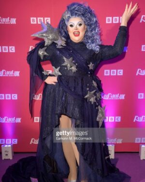 Pixie Polite Instagram - “There it is, Wendy! Second star to the right and straight on 'til morning.” ✨ 
•
Had a lovely time at the Drag Race Finale event with all my S4 sisters, it was very glam and lovely way to end what’s been a tumultuous journey. Can’t wait to meet you all out on tour or at Drag Con! 🙌
•
💇‍♀️ @baehmbaehmwigs 
👗 @dylanjoelstudio 
•
#drag #dragqueen #draguk #dragqueensofinstagram #dragraceuk #dragrace #rpdr #rpdruk #rupaul #rupaulsdragrace #rupaulsdragraceuk #gown #lgbtq #pride #gay #gayuk #runway #igers #igdaily #picofday #photooftheday #wig #lacefrontal #makeup #mua #curvygirl #peterpan #tinkerbell #blue #stars