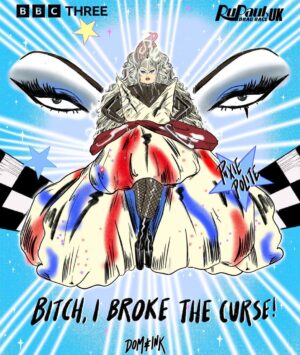Pixie Polite Instagram - Curse breaker, eliminator - Brighton queen is mischief maker! 🏁
•
I want to thank everyone who has supported me through my drag race journey from the start of my career, to preparing for the show and since. It’s been a great experience and I can’t wait to see what the next chapter brings. Follow Linktree in my bio to see which live shows I have coming up in a city near you! 
•
Thanks to @domandink for this very camp image!
•
#drag #draguk #DragQueen #Art #Rpdr #RpdrUK #RuPaul #DragRace #DragRaceUK #Gay #Instadrag #dragqueensofinstagram #rupaulsdragrace #rupaulsdragraceuk #punk #pixiepolite #gayuk #lgbtq #pride