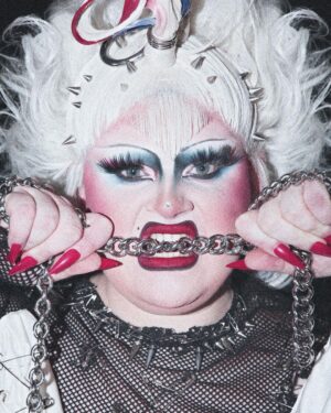 Pixie Polite Instagram - Anarchy in the UK hun⚡️
•
This look was inspired by the Queens coronation portrait and punk girls who thrifted old wedding dresses and ripped them up and made them their own! 
•
💇‍♀️ @styledbyvodka 
👗 @dylanjoelstudio 
📸 🎨 @michelangelo.mp3 
💄 @boudica_the_queen 
👑 & orb @hpmakes 
•
•
#drag #dragrace #dragraceuk #punk #punkrock #rockandroll #viviennewestwood #rpdr #rpdruk #rupaul #rupaulsdragrace #rupaulsdragraceuk #dragqueensofinstagram #draguk #makeup #mua #wig #gown #lacefrontal #gay #gayuk #lgbtq #pixiepolite @worldofwonder @worldofwonderrecords @dragraceukbbc @bbcthree @wowpresentsplus