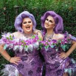 Pixie Polite Instagram - It’s a family affair! 🧚‍♂️ • Amazing to get to shoot this look with my sister @woeaddams - She has supported me through thicc and thin, (mostly thicc tbh), and picked me up in moments when I’ve been at my lowest. Can’t wait for the world to see her slay one day 💜 • Very fortunate to have an incredible extended Drag Family. Go follow them, (except Tia & Victoria, cos you probably already do) 😂 • @woeaddams @ro.se314 @itspoppycock @thetinygent @tanyahydeofficial @seriahsis • • 💇‍♀️ @wigsbyriley 👗 @stitchesbyjay_ 📸 🎨 @michelangelo.mp3 💄 @boudica_the_queen • • #drag #draguk #dragraceuk #dragrace #rpdr #rpdruk #rupaul #rupaulsdragraceuk #pixiepolite #rupaulsdragrace #dragqueen #dragqueens #dragqueensofinstagram #instadrag #purple #fairy #pixie #tinkerbell #family #friends #sisters #nature #gay #gayuk #lgbtq #pride #wigs #wig #lacefrontal #makeup