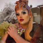Pixie Polite Instagram - Snow Globe ❄️🌎❄️ • Had a lovely weekend of gigs feeling festive and gorgeous! Thank you to @tianabiscuitofficial @stanleyarts.uk and the brunch shows for having me! And also! Big shoutout to @blingblingblinguk_drag_jewels for my gorgeous new necklace and jewellery set also! • #snow #snowing #christmas #winter #snowqueen #winterwonderland #festive #wig #makeup #drag #dragqueen #dragqueensofinstagram #dragqueens #queen #lacefrontal #dragrace #dragraceuk #rpdr #rpdruk #rupaul #rupaulsdragrace #rupaulsdragraceuk #druk #pixiepolite #igers #igdaily #picoftheday #photooftheday #lgbtq #model