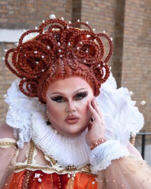 Pixie Polite Instagram - Do you like it Ruff? 👑 
•
💇‍♀️ @wigchapel 
👗 @lizziebiscuits 
💄 @boudica_the_queen 
📸 🎨 @michelangelo.mp3 
•
•
#drag #dragqueen #dragqueens #dragqueensofinstagram #draguk #queen #tudors #queenelizabeth #dragrace #dragraceuk #rpdr #rpdruk #rupaulsdragrace #rupaulsdragraceuk #rupaul #igers #igdaily #picoftheday #gay #gayuk #makeup #mua #wig #lacefrontal #photooftheday #photography #plussize #lgbtq #pride #curvy