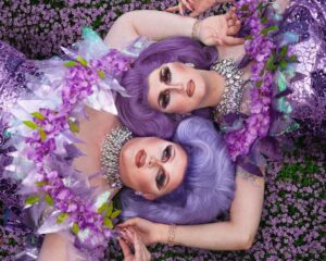 Pixie Polite Instagram - In the fairy garden 🧚‍♂️ 🌸 
•
Had an amazing time this week making over my fairy Drag Mother Wendy, AKA Trixie Truelove. Was amazing to live my pixie fantasy with her, paying tribute to my lovely Gran and Nana who are both no longer with us. They are my heroes 💜 
•
Loved shooting this with my gorgeous drag sister @woeaddams 💕 Dragg’ms family values! Please follow her! ✔️ 
•
💇‍♀️ @wigsbyriley 
👗 @stitchesbyjay_ 
💍 @draggedoutlondon 
💄 @boudica_the_queen 
📷 🎨 @michelangelo.mp3 
•
•
#drag #dragqueen #pixiepolite #dragqueens #draguk #dragqueensofinstagram #purple #flowers #pixies #tinkerbell #fairy #pixiehollow #picoftheday #photooftheday #gay #gayuk #dragrace #dragraceuk #rpdr #rpdruk #rupaulsdragrace #friendship #family #rupaulsdragraceuk #winxclub #wig #lacefrontal #makeup #curvygirl #makeover