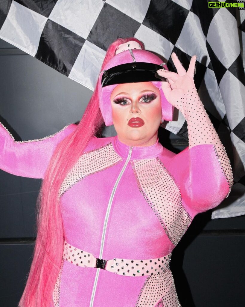 Pixie Polite Instagram - 🏁Photo Finish 🏁 • 📸 @michelangelo.mp3 💇‍♀️ @baehmbaehmwigs 👗 @banglondon 💄 @boudica_the_queen • #dragqueen #drag #draguk #rpdr #rpdruk #rupaul #rupaulsdragrace #rupaulsdragraceuk #dragrace #dragraceuk #rupaul #pink #penelopepitsop #powerrangers #racergirl #formula1 #makeup #mua #igers #picofthedAy #gay #gayuk #pride #photooftheday #fashion #editorial #model Ru Paul's Drag Race