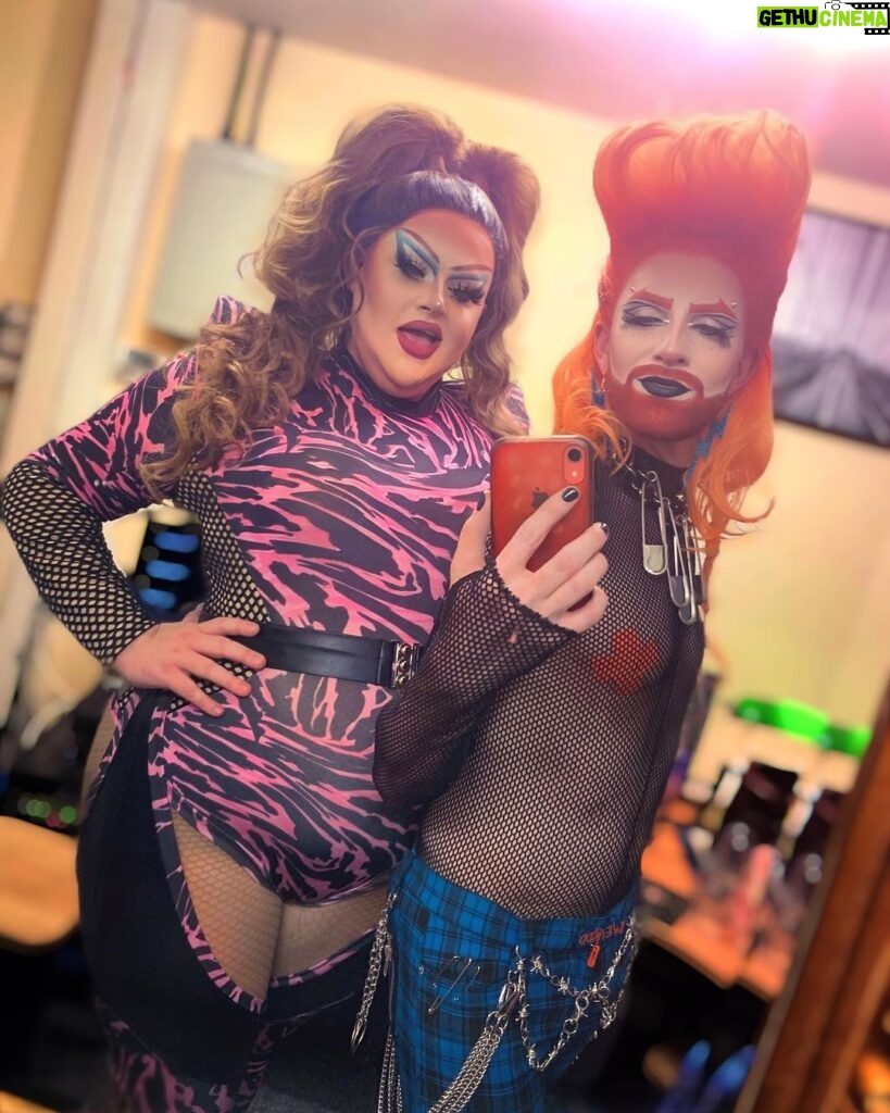 Pixie Polite Instagram - Barbie and… Ken?! 💅 • Had a lovely time last night at @jaxclubgl1 in Gloucester with my sister @coppertoppqueen and a host of fabulous queens @vanilla_fuzion @chlo_mydiaa @its.olivia.hell @polly.pocketbook 💖 • 👗 @the_drag_room 💇‍♀️ @drag.helmet.wigs • #dragrace #dragraceuk #coppertopp #rupaulsdragrace #rupaulsdragraceuk #dragqueen #draguk #dragqueens #instadrag #curvygirl #curvy #makeup #mua Gloucester, Gloucestershire