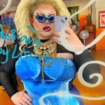 Pixie Polite Instagram - I’m such a shady beach 🏖️🕶️ • Sunglasses from the new @zandra_rhodes_ @poppylissiman collaboration! Had such a gorgeous time meeting the fashion geniuses themselves and trying on the collection! More content from last night to come! 🎉 • 💎 @draggedoutlondon 💇‍♀️ @howsyourheadwigs • #dragrace #dragraceuk #rupaulsdragrace @kellyrobinson_ @popsqueek Ｒａｉｎｂｏｗ　