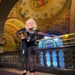 Pixie Polite Instagram – The 7 Deadly Chins ✝️ 
•
Still absolutely blown away by the beauty of the Sheffield City Hall! 
•
👗 @dylanjoelstudio 
💇‍♀️ @drag.helmet.wigs 
📸 @iamlefil @cheddar_gorgeous 
•
#dragrace #dragraceuk #rupaulsdragrace