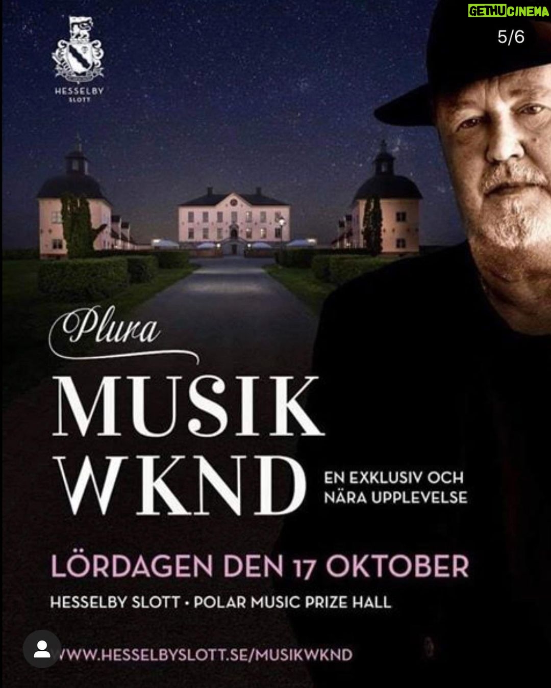 Plura Jonsson Instagram - Jag och Carla på Hesselby Slotts musikweekend den 17/10. Intim konsert, trerätters, övernattning & frukost #plura #carla @hesselbyslott länk i bion ovan🔝www.hesselbyslott.se/musikwknd