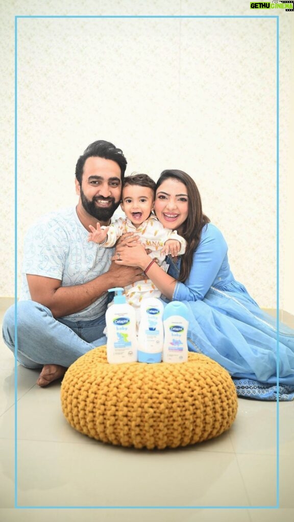 Pooja Banerjee Instagram - “🌟 Cetaphil Baby: Where every moment is a memory filled with love and tenderness. ❤️ Join us in this beautiful journey of nurturing our little one. 👶✨ #CetaphilBabySummers #ParentingKiNayiParampara #CetaphilBaby #CetaphilIndia #SensitiveSkinExpert #PediatricianRecommended #BabyCare #MomLife - @cetaphilbaby.India