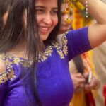 Pooja Banerjee Instagram – Haldi ceremony of @malvikasejwal New Delhi