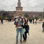 Pooja Ramachandran Instagram - Just doing some touristy things and being in wonder all the time with so much beauty! And always being grateful for the freedom and times we live in today. The Sforza Castle, or Castello Sforzesco in Italian, stands just outside the center of Milan, Italy, and is a 15th-century fortification built on the ruins of a medieval fortress. Since the 15th century, the castle has had many masters, including the Sforzas. Emperor Charles V and Napoleon Bonaparte each also called the castle home at one point in history. The Sforza Castle’s longest-serving inhabitants, the Sforzas, occupied the castle during the Renaissance, a time of artistic beauty in Italy. Artists such as Leonardo Da Vinci contributed to the castle’s decoration during the Renaissance. #sforzescocastle #milan #italy Sforzesco Castle of Milan - Italy