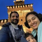Pooja Ramachandran Instagram - Just doing some touristy things and being in wonder all the time with so much beauty! And always being grateful for the freedom and times we live in today. The Sforza Castle, or Castello Sforzesco in Italian, stands just outside the center of Milan, Italy, and is a 15th-century fortification built on the ruins of a medieval fortress. Since the 15th century, the castle has had many masters, including the Sforzas. Emperor Charles V and Napoleon Bonaparte each also called the castle home at one point in history. The Sforza Castle’s longest-serving inhabitants, the Sforzas, occupied the castle during the Renaissance, a time of artistic beauty in Italy. Artists such as Leonardo Da Vinci contributed to the castle’s decoration during the Renaissance. #sforzescocastle #milan #italy Sforzesco Castle of Milan - Italy