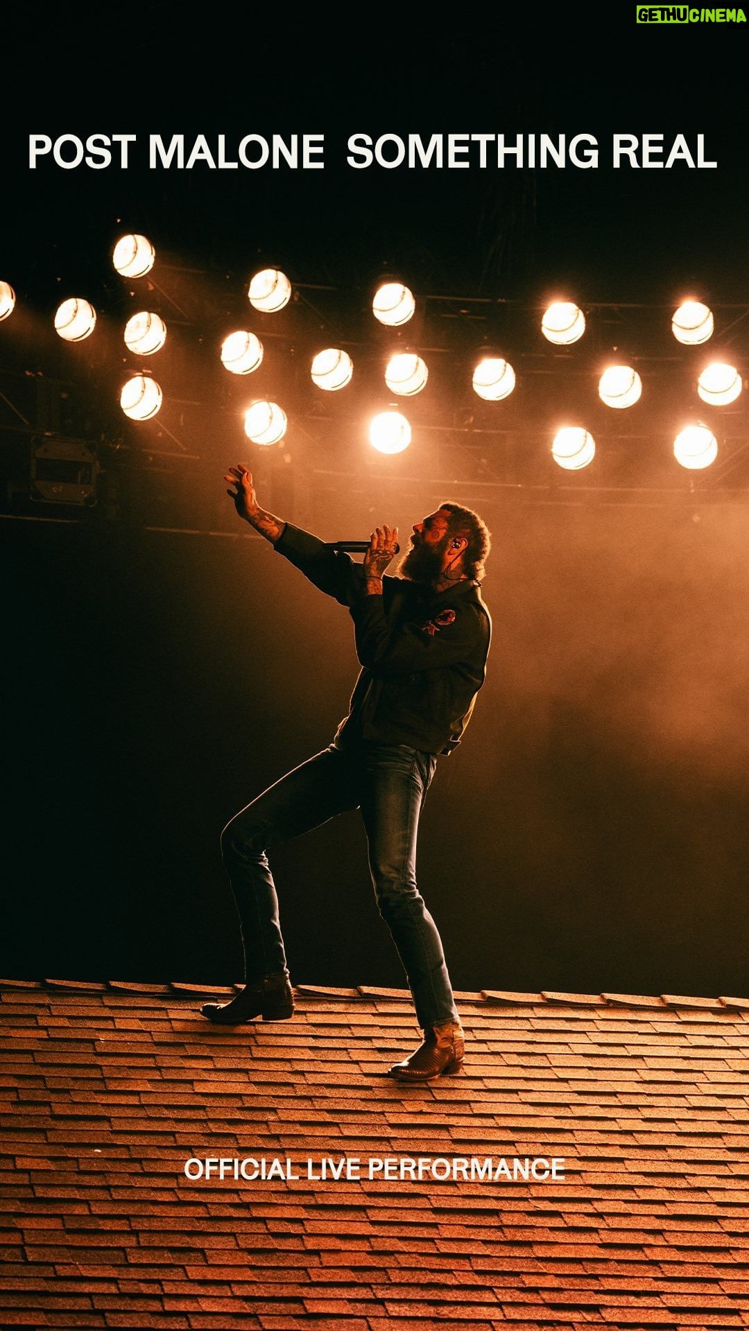 Post Malone Instagram - “Something Real” official live performance out now on @vevo