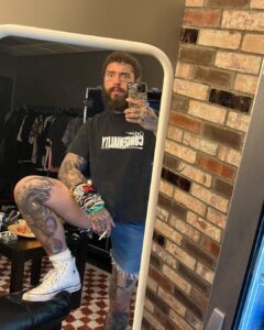 Post Malone Instagram - hi everybody! I’m playing the full record on live tomorrow, if you don’t have any plans and wanna come hang and have an early listen and maybe crack a cold one, id really love to kick it with y’all :)