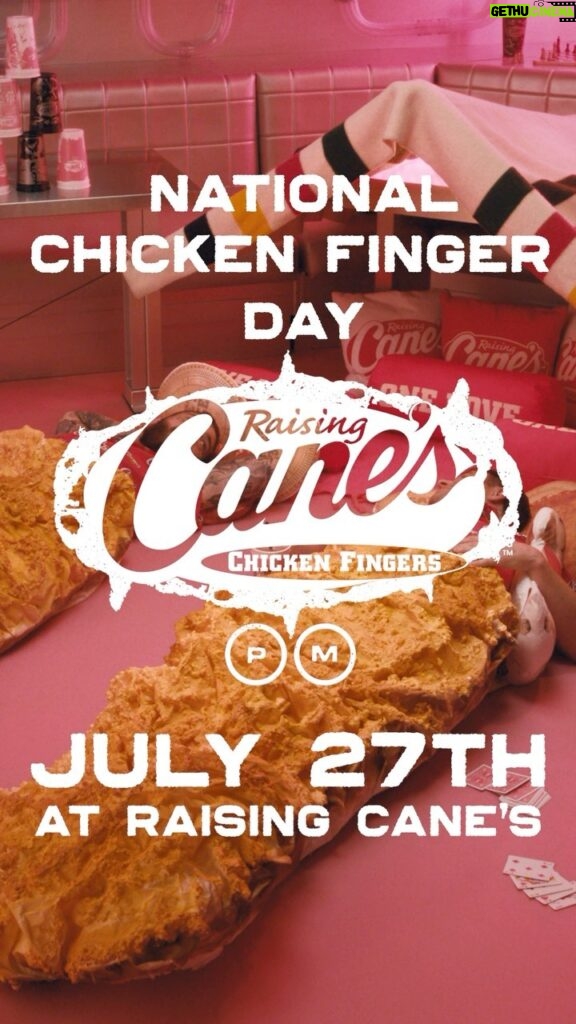 Post Malone Instagram - National Chicken Finger Day on July 27th @raisingcanes We’re just over a week away from celebrating one of the best days of the year.