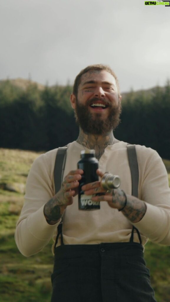 Post Malone Instagram - I love Scotland, and I love you 💕 Mourning this Friday💕🍻