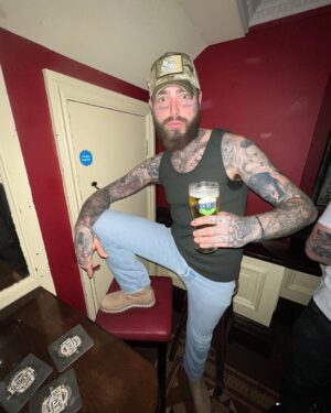 Post Malone Instagram - sweaty kings stand up, Dublin, Ireland 5/8/23