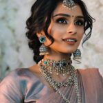 Pragathi Guruprasad Instagram – a dream trip to Paris to get dolled up by the best @lagsa_prassanna & @lavanja.surendran ❣️ 

📷 @optimeye & @pl_clicks