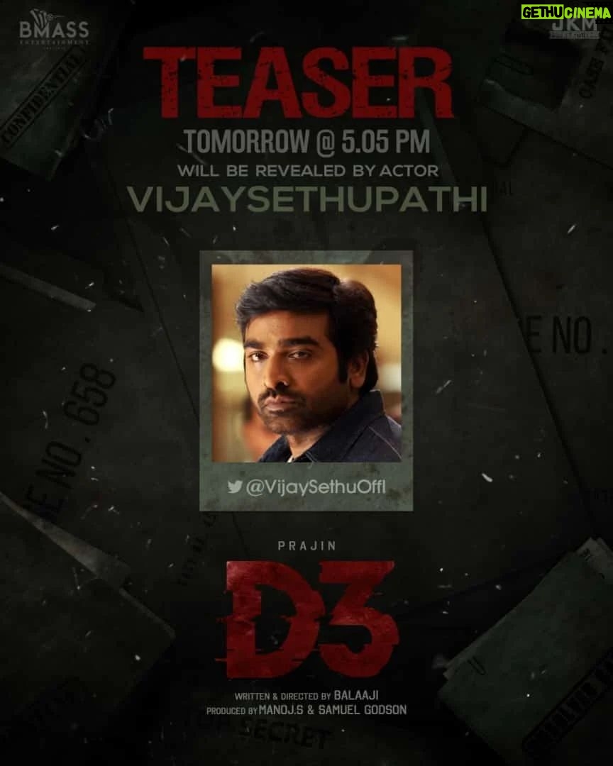Prajin Padmanabhan Instagram - Get ready for a one night enticing thriller 😎 @prajinpadmanabhan @vidya.pradeep01 @balaaji_7 @manojbmass @bmassentertainment @sreejithedavana_official @johnmediamanagr @editraja001 @manikandan1986bk2018 @jkm.productions @_dineshashok_ @promoworksofficial