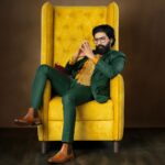 Prajin Padmanabhan Instagram - 🎉🥳 Time to celebrate🎊🎉🥳🎥📽️ Captured by @pariaarclicks MUA @murugeshmakeup_hair STUDIO @pokostudioguindy STYLING @sandra_amy_prajin SHOES @danny_n_jones
