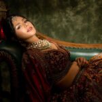 Pranati Rai Prakash Instagram - Being ‘dhan’ this Dhanteras! 🌝✨ Credits Makeup: @falgunikapasi_mua Captured by: @a.m.aperture @a.m.irfann Hair: @varshahingu11 Outfit: @krupa_jain Place: @vivababestudios #pranatiraiprakash