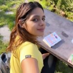 Pranati Rai Prakash Instagram - Looking back at 2023. It’s been one of the most important years of my life, even though it sucked, a major part of it, I was just sad…bcz life wouldn’t stop hurting. Being an optimist, I took it all in my stride and what I feel most proud of is that I stood ate slept and wept holding my own hand through it all. 🤍 As an actor, completing my method acting course, two plays, Twelve Angry Men and Khaamosh Adaalat Jaari Hai and Tollywood debut and dubbed for two of my projects! 👻🫶🏻🙂 #comingsoon On personal front, there’s been pure growth…to stand up when broken; to smile for others when self is sad; learning the art of patience and tolerance and nurturing. And a big shoutout to my friends, yessss!..thank you for making me realise how beautiful friendship could be! For being there on video calls, with me or just on the call guiding me through. Gratitude. Yess, the beautiful places I went solo tripping were a blessing! Sending everyone love and light!! 💛 Pantu 😙