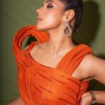 Pranati Rai Prakash Instagram – Being canvas on some days

Credits
Makeup: @falgunikapasi_mua 
Captured by: @a.m.aperture @a.m.irfann 
Hair: @varshahingu11 
Outfit: @krupa_jain
Place: @vivababestudios
#pranatiraiprakash