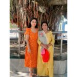 Preeti Verma Instagram - Jai mata di🌹🙏😇🫶 PC: @shakun_verma786 Mansa Devi Temple Panchkula