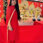Preeti Verma Instagram - Maa Durga Puja🙏🌹😇❤️ #navratri #durgapuja #maadurga