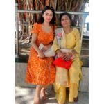 Preeti Verma Instagram - Jai mata di🌹🙏😇🫶 PC: @shakun_verma786 Mansa Devi Temple Panchkula