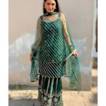 Preeti Verma Instagram – Tera deedar channa💚🌙 Meerut