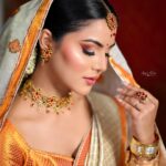 Preety Kongana Instagram - Bridal booking going on 📞 6000192724 Beautiful actress @preetykkongana baa Attire @kefi_by_kaku_n_gayatri Jewellery @paat_xun Photography @nipjyotisaikia_photography