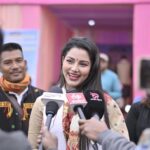 Preety Kongana Instagram - আজি পহিলা মাঘৰ দিনা নেহৰুবালি , নগাওঁৰ ঐতিহ্যময় ভোগালী বিহু উৎসৱ -২০২৪ উপলক্ষে আয়োজিত সাংস্কৃতিক শোভাযাত্ৰাত অংশগ্ৰহণ কৰি খুবেই ভাল লাগিল 🙏🏻 Photography by @tikendra_deka_photography28 Thank you @makup_artist_janmoni for assisting me ❤️