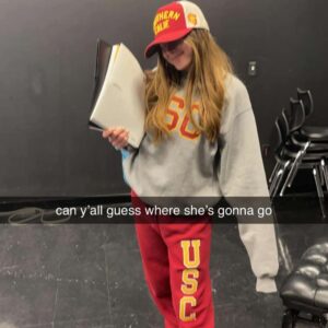 Presley Ryan Instagram - Off to my dream school!! USC 2026 BABY ✌🏻❤️💛 #usc2026