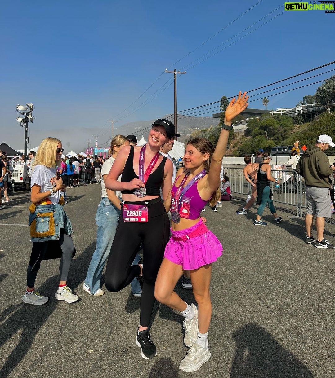 Presley Ryan Instagram - 13.1 miles ✅🥳 Malibu, California