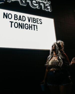 Priscilla Block Instagram - No Bad Vibes tonight because WE’RE PLAYING BRIDGESTONE!!! My gosh. I’ve dreamed of this day for a long time. I used to play at the bar outside for YEARS and I’d say “one day we will be inside”… and here we are. Gonna for sure cry tonight. Thank you @olddominionmusic for this💙