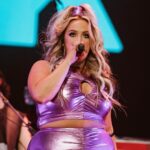 Priscilla Block Instagram – Idk Kinda wanted to say I crushed this look Bridgestone Arena