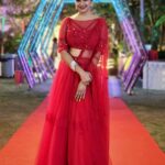 Priya Choudhury Instagram – There is a shade of red for every woman ❤️#weddingready #sidkitamanna #weddingread #winterwedding 
.
.📷 @imkp_