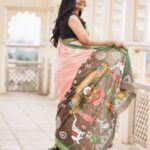 Priya Choudhury Instagram – happyastami🙏
.
.
.
.
Outfit @chitraakshibbsr