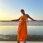 Priyamvada Kant Instagram – Golden sunsets 🍊
.
.