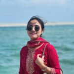 Priyanka KD Instagram - Last point of INDIA 🇮🇳 …. RAMSETU JAY SHREE RAM 🙏🏻 #ramsetu #priyankakholgade #instagram #rameshwaram #photography #lordshiva🙏 #india #lastpointofindia Dhanushkodi Ramsethu