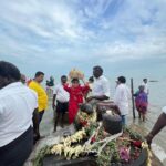 Priyanka KD Instagram - Last point of INDIA 🇮🇳 …. RAMSETU JAY SHREE RAM 🙏🏻 #ramsetu #priyankakholgade #instagram #rameshwaram #photography #lordshiva🙏 #india #lastpointofindia Dhanushkodi Ramsethu