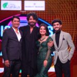 Priyanka M Jain Instagram – With one and only Don nagarjuna sir 🙏 and lady shivangi♥️@priyankamjain___0207 the best moment of my life🙏♥️