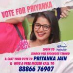 Priyanka M Jain Instagram – Please show your Love & Support to Priyanka..

Login to Disney + hotstar, 
Search for Bigg Boss Telugu 7 
Cast 1 vote to Priyanka Jain and 
Also Give 1 missed call to 8886676907 (Free)

#biggbossseason7 #biggbosstelugu #priyankajain #priyankabb7 #piyu #bb7 #starmaa #disneyplushotstar #BiggBossTelugu7 #priyankaonbbtelugu7 #BiggBossTelugu7 #biggboss7telugu