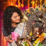 Priyanka Nair Instagram – Krishnaa nee enne ariyilla ☺️
#sugathskumari #kschithra