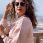 Priyanka Nair Instagram - Posing in the heartbeat of Dubai’s skyline – where the cityscape mirrors my cheerful mood. 🌆✨ Moments that resonate with the rhythm of joy. #DubaiMagic #CitySoul #priyankanair